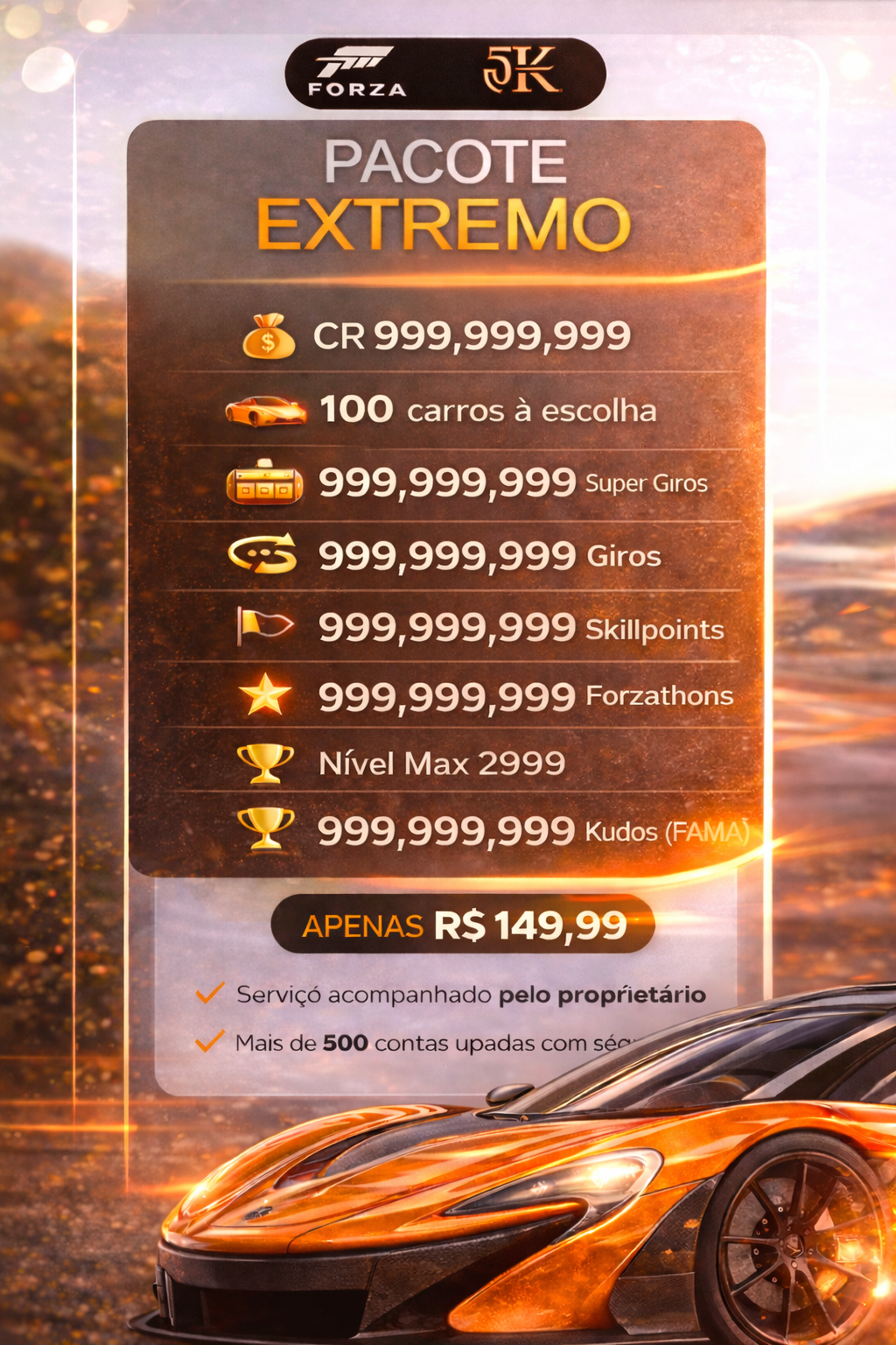 Pacote Avançado
